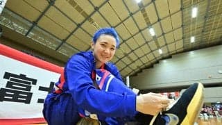 2度目の現役復帰となった吉田亜沙美…さすがのプレーを見せるも「自分としては鈍りまくり」