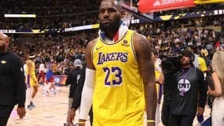 レイカーズの“レブロン温存計画”…プレータイムはキャリア最短になる可能性も