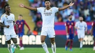 今季最初のクラシコはマドリーが敵地で劇的逆転勝利！　ベリンガムが圧巻ドブレーテで早くも今季リーグ10点目【ラ・リーガ】