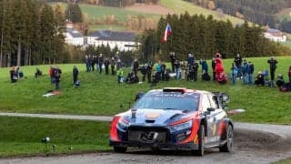 WRCセントラルヨーロピアン：ティエリー・ヌービルが再び首位に浮上。選手権重視のカッレ・ロバンペラが2番手をキープ