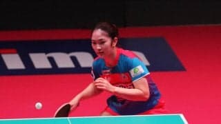 木原美悠、“10歳Tリーガー”松島美空は「サーブがうまくてびっくり」　次戦にも意気込み「8連勝につなげていける」