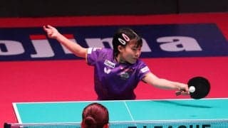 “10歳Tリーガー”松島美空、初対戦の木原美悠にストレート負け　奮闘も「トップ選手を見習いたい」と今後見据える