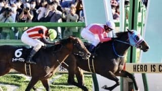 【ペルセウスS】ヘリオスが逃げ切りV…武豊から戸崎圭太に乗り替わり