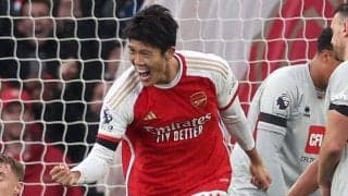 「亡き母親に捧げます」冨安健洋がアーセナル初ゴールをSNSで報告！久保建英や清水梨沙も反応し、「世界のトム」など祝福の声