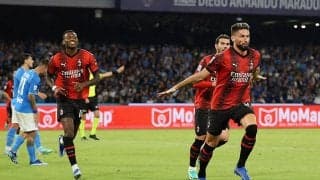 レーティング:ナポリ 2-2 ミラン【セリエA】