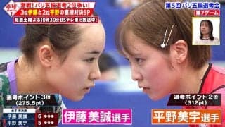【激闘の黄金世代対決】伊藤美誠 vs 平野美宇 フルゲームまでもつれた最終第7ゲームをDEEP解説｜第5回 パリ五輪日本代表選考会