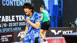 戸上隼輔 日本勢2番手32位に浮上！16歳・松島輝空がまたも自己最高位を更新＜卓球・男子 最新世界ランク＞