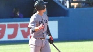 鷹3位の慶大・廣瀬が通算20号、岡田彰布に並ぶ歴代4位タイ　優勝かけた早慶戦で大仕事