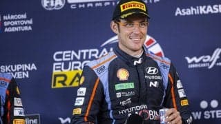 WRCセントラルヨーロピアン：ティエリー・ヌービル「自分たちの目標は果たせた」イベント後記者会見