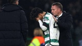 旗手怜央は2カ月程度の離脱へ…ロジャーズ監督「クリスマス後まで欠場することは間違いない」