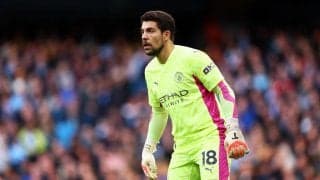 エデルソンの控えにとどまるシティGK、正守護神目指す 　「ここでナンバーワンになりたい」