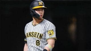 阪神、失策の佐藤輝明をイニング途中で交代　前日から4打席連続三振…岡田監督が決断