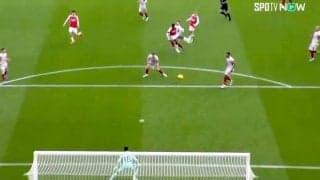 鳥肌級の急加速ミドルが炸裂、アーセナルFWが覚醒した瞬間！ハットトリック達成に「全くもって見事」「100点満点」の声