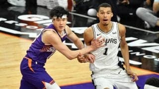 渡邊雄太、開幕5戦目で初の3ポイント不発…サンズはスパーズに連敗