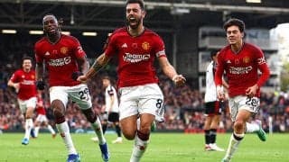 B・フェルナンデスが後半ATに劇的決勝点！　ユナイテッドがフルアムに辛勝で公式戦連敗ストップ【プレミアリーグ】