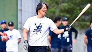 松井秀喜氏、初の柵越えゼロ「記念すべき日」　引退から11年「とうとう打てなくなった」