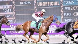 【BCフィリー&メアターフ】C.デムーロ「とてもリラックスしていた」ウインマリリンは内から伸びるも4着まで