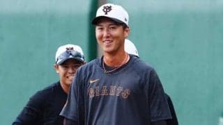 巨人秋広、師匠・中田翔と「一緒にやりたいですけど」　FA宣言の可能性に複雑な心境