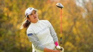 稲見萌寧、米ツアー初制覇に「素晴らしい瞬間」と実況感嘆　2位桑木志帆との“笑顔のハグ”も公開　TOTO ジャパンクラシック