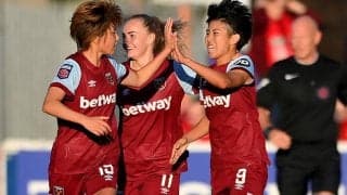 なでしこ植木理子、ウェストハム女子の10月のPOTMに選出！海外初挑戦でスタメン奪取に2ゴール