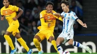 「これが逆だったら…」久保建英がレフェリングに怒り？ バルサ有利の判定で審判買収疑惑が再燃