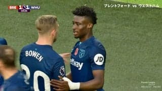 “後ろ向き空中ボレー弾”にスタジアム騒然！ 二度見不可避なエグい身体能力に「すげーやつ決まったなw」「おかしいだろw」