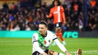 「今日は擁護できない」リバプールFWヌニェスがゴールの目の前で決定機逸、ラストパス送ったサラーのリアクションも話題「この前スーパーゴール決めてたのに」