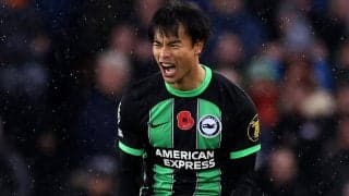 「ガッツポーズかっけぇ」三笘薫の感情爆発！ゴール直後を間近から捉えたピッチレベル映像が反響「感情出すようになってきていい」