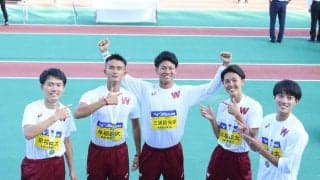 笑顔の最終日　田中がタイトル、マイルも２位／全カレ３日目