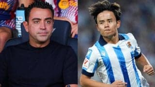 「この関係最高」「さりげないのがまた良い」チャビ監督から久保建英に声をかけ…試合後の一幕に反響続々「バルサの久保も見てみたい」