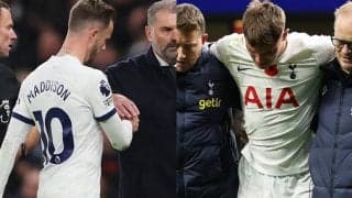 マディソン＆ファン・デ・フェンが負傷交代…トッテナム指揮官が状況明かす