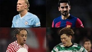 【CLグループ第4節プレビュー①】シティ、バルサ、ライプツィヒに突破の可能性、古橋3戦連発なるか