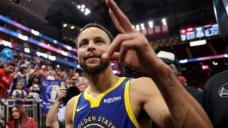 ステフィン・カリーがNBA新記録を樹立…開幕から8戦連続で3ポイント4本以上を成功
