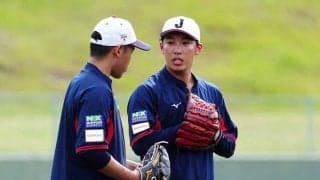 巨人右腕の“友だち作り”にファン熱視線　練習中に見せた笑顔に「可愛いな」