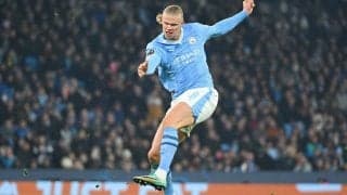 「えぐい」「理不尽」ハーランドがボックス外から怪物級の一撃！CLで2発「ケガしてたんじゃないの？」