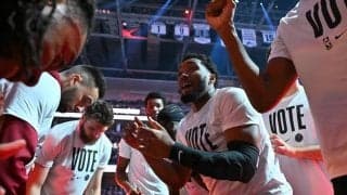 選挙日は試合なし…NBA全体を上げて有権者に投票を呼びかけ