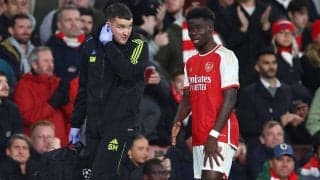 足を痛めたサカの状態は？ セビージャに連勝で7年ぶりCLベスト16に王手のアーセナル、アルテタ監督は1G1Aのサカを称賛「本当に満足」