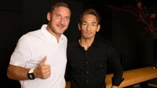 「会いたいと思っていた」中田英寿とトッティが22年ぶりに再会！当時の思い出話に花が咲く「22 Years: 中田英寿 × トッティ」が 「DAZN」で配信