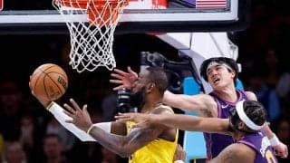 今季2度目の日本人対決はレイカーズに軍配…八村塁が第4Qの逆転劇に貢献、渡邊雄太は3得点