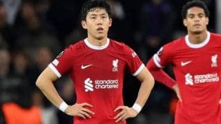 精彩を欠く遠藤航にリバプール地元紙は「評価はまだ低い」と酷評 それでもクロップは信頼強調「苦しんですらいない」