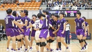 神奈川は橘が男女アベック出場　男子は優勝で全国切符「これで借りを返せた」／春高バレー