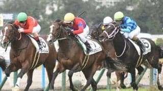 【京都5R新馬戦結果】ゴールドシップ産駒アドミラルシップが激戦を制す