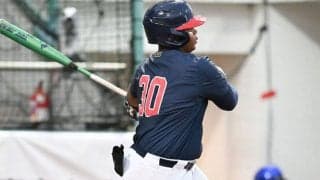 183センチ＆104キロの“怪物12歳”　豪快HR＆バット投げに日米驚愕「規格外すぎる」