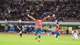 来季J3参入消滅も…JFL高知が後半AT弾で劇的勝利！吉本岳史監督「残り3試合で新しい自分たちに出逢おう」