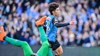川崎FW宮代大聖が「イメージ通りでした」と胸を張るクロスで小林悠の得点をアシスト！ 自身の得点については「冷静にキーパーを見ながら蹴れました」