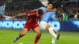 鎌田終盤出場のローマ・ダービーはゴールレスドローで決着【セリエA】