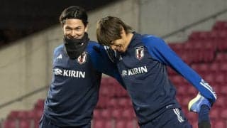 「イケメン仲良し２人組」伊東純也＆南野拓実の日本代表トレーニング姿が大反響！「夫婦じゃん」「ずーっと喋ってるやん」