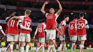 リーグ戦出場は1試合のみだが…誰よりも声を出すアーセナルMFの姿に称賛の声「素晴らしいプロフェッショナル」「良いお手本」