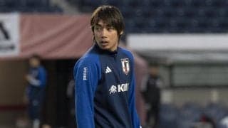 【日本代表】伊東純也が心身ともに快調！シュート練習では強烈ゴラッソを連発し、セレブレーションまで披露