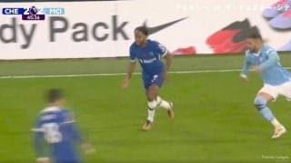 「速すぎる…」「このスピードおかしいだろ！」“最高時速37キロ”のプレミア最速王の全力疾走がヤバすぎる瞬間　対人最強DF・ウォーカーのダイナミックすぎる爆速守備